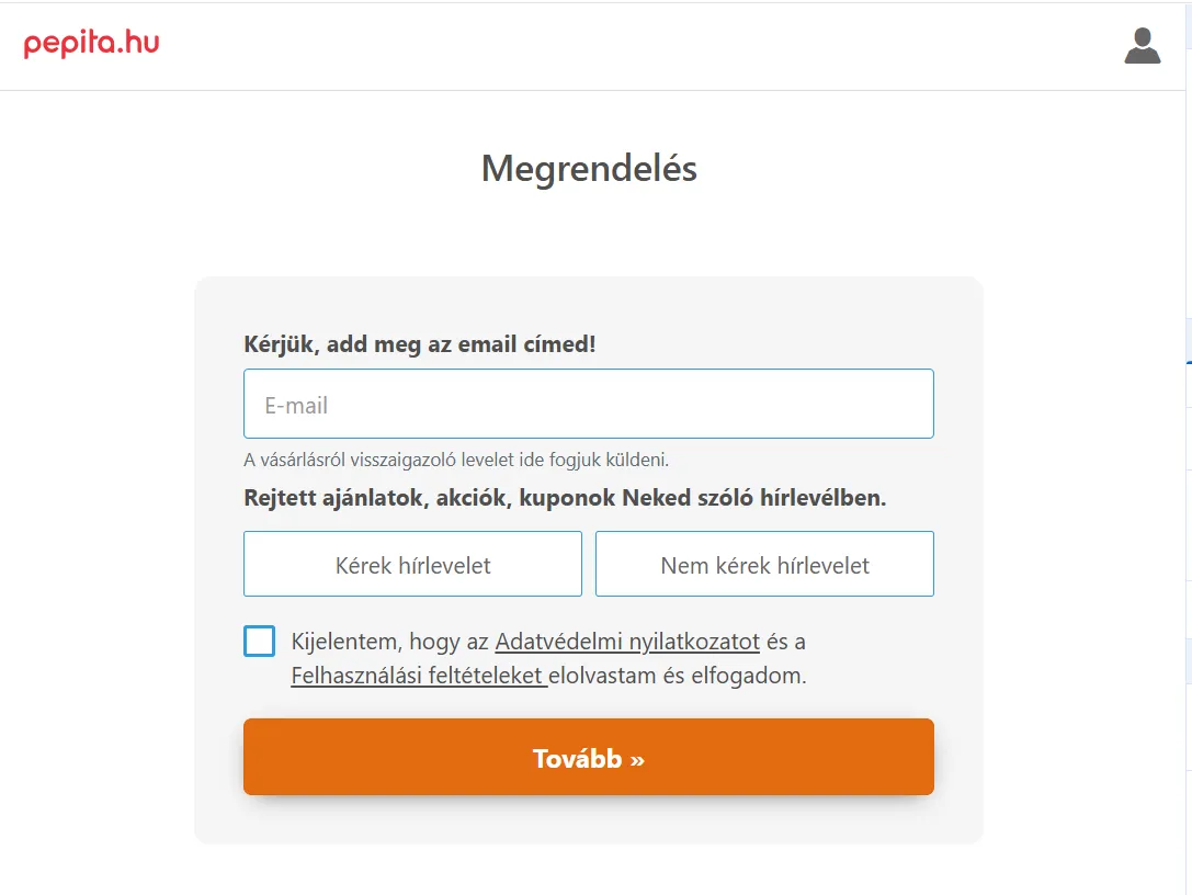 5. ábra: Kontextus nélküli gomb szöveg